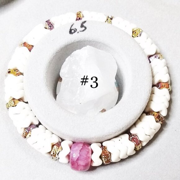 Hand Crafted Jewelry - Petite Pink Spring Bracelet • Sexy + Simple Stretch Bangle • Everyday Wear